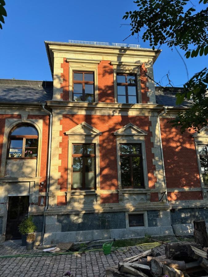 Aussergewoehnliche Ferienwohnung Stadtvilla Plauen Eksteriør bilde