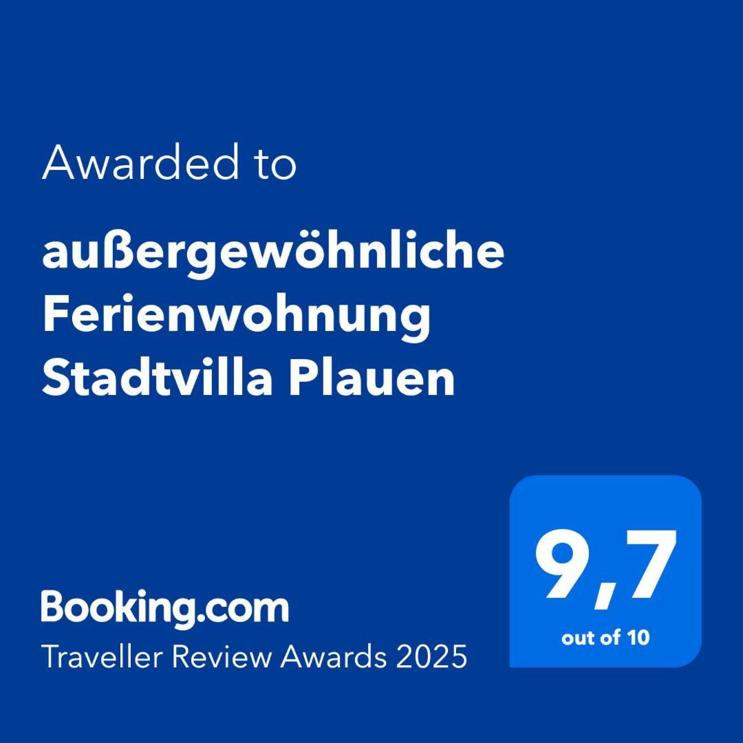 Aussergewoehnliche Ferienwohnung Stadtvilla Plauen Eksteriør bilde